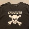 Années 90 DWARVES Groupe T-shirt Classique en Coton Noir Unisexe Toutes Tailles