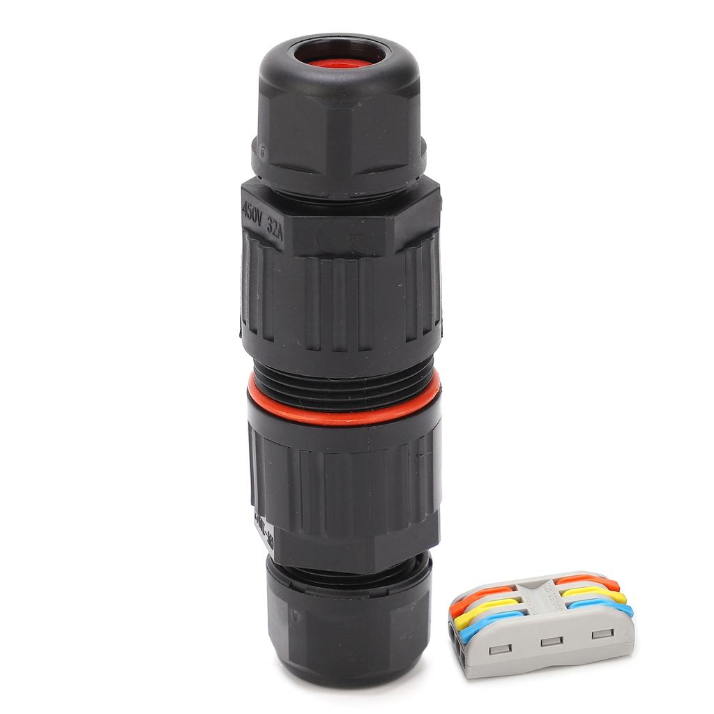 Wire Connector IP68 Waterproof PA66 Flame Retardant Wire to Wire Lamp Accessories CDF 200 3(Pct23 )