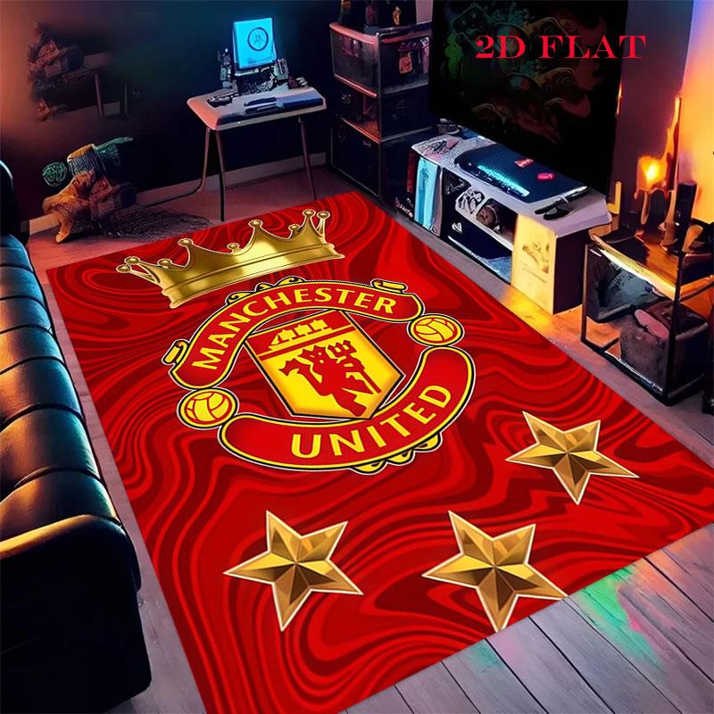 Mighty MUFC Dynasty Carpet Rug for Living Room Bedroom Home Sofa Decoration,Kids Play Nonslip Floor Mat