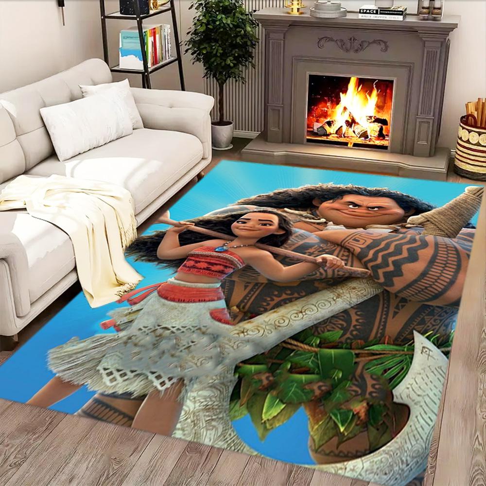 Moana's Adventure On The Waves rug for Living Room rug, Bedroom, Study Room, Hallway Decoration, Perfect for Home Decoration or Holiday Gifts