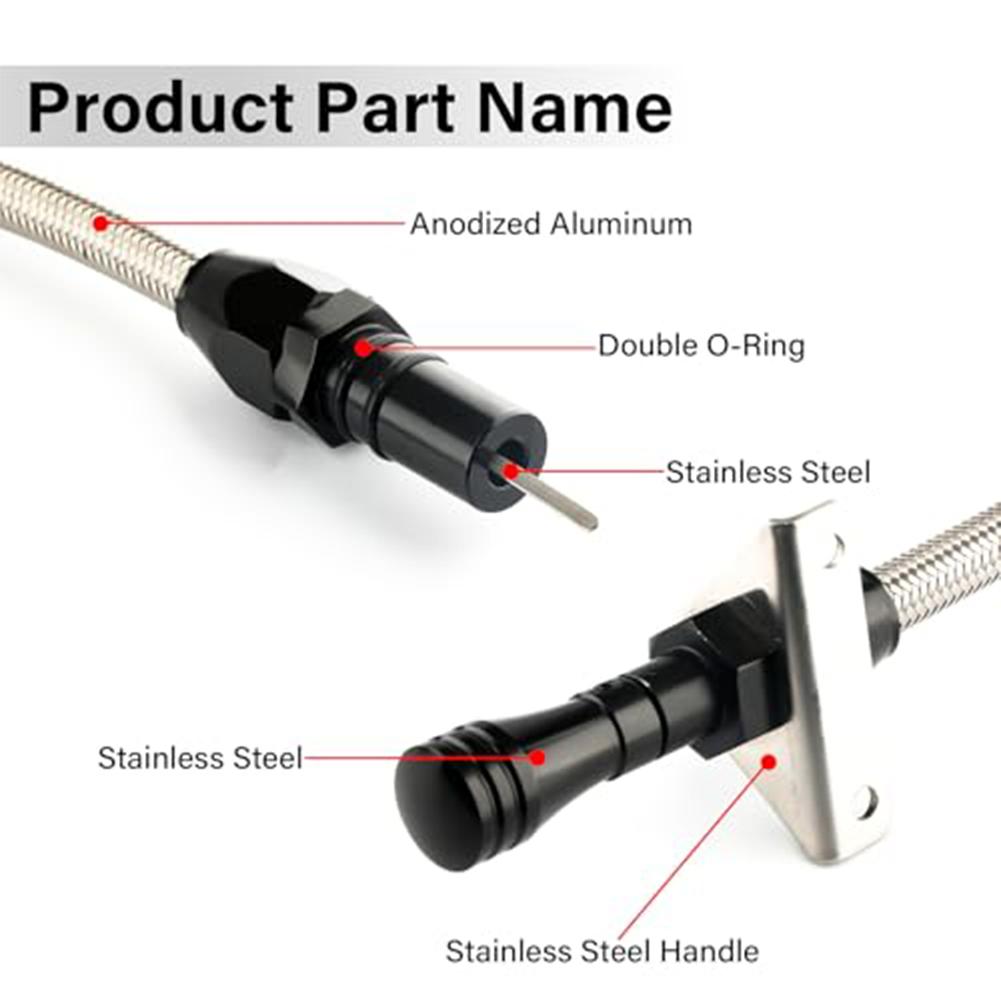 Oil Level Gauge Transmission Dipstick Car Maintenance Fits All Car Models Wear-resistant Non-deformation Quick To Install