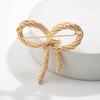 Irregular Bowknot Charm Brooch Fashion Sweater Clothing Pin Decorative Lapel Pin