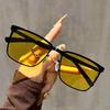 2PCS Polarized Sunglasses Shades for Men UV400 Glasses Square Shape Sunglasses Eyewear Ultra Light Anti Glare Glasses