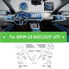 For BMW X3 G45 2025-UP TPU Transparent Protective Film GPS Navigation Speedometer Interior Screen Gear Anti-scratch