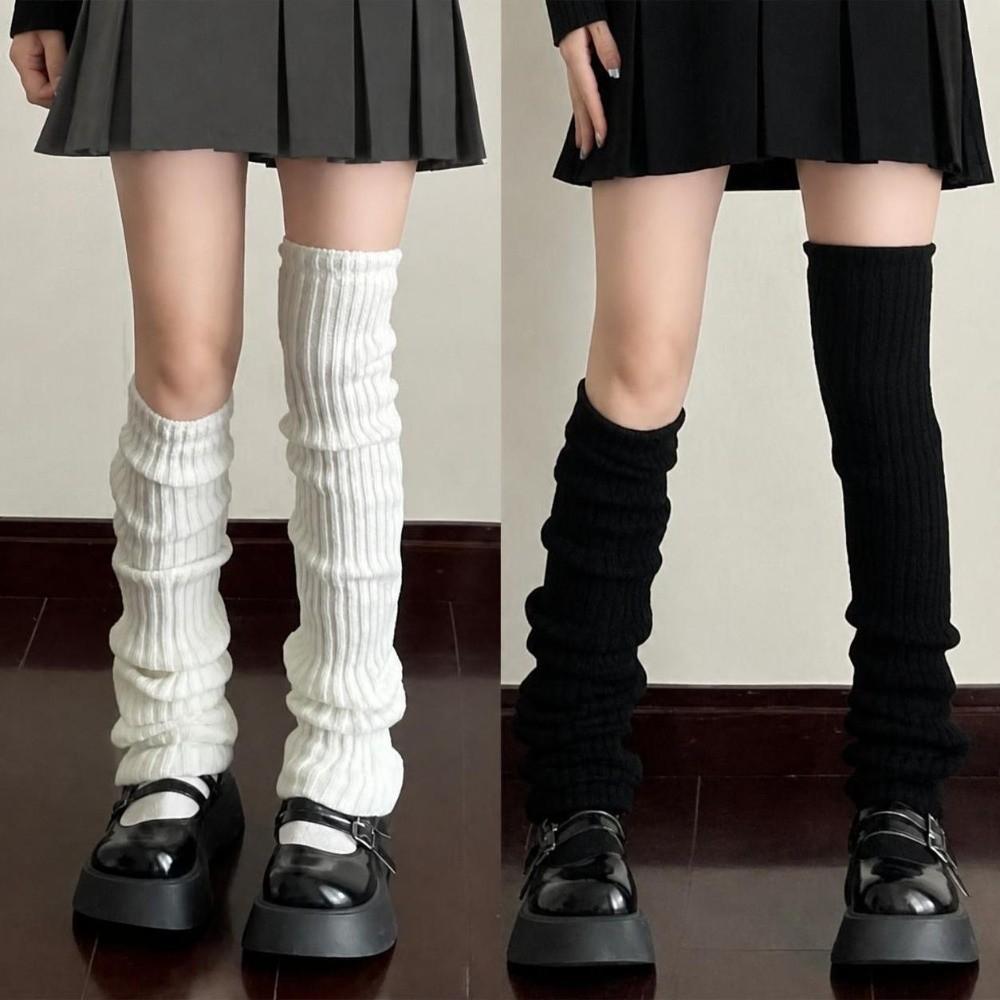 Heap Socks Lolita Leg Warmers Knitted Wool Leg Warmers Knitted Leg Warmers  For Women Ladies