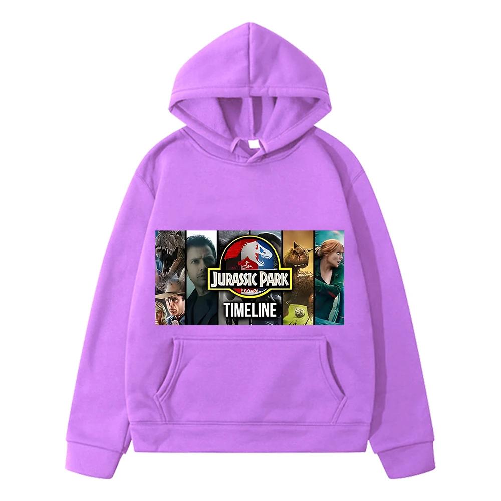 Jurassic World Dinosaur Children Hoodies Cartoon Sweatshirts Fleece Pullover Casual Anime Hoodie Y2k Sudadera Boys Girls Clothes