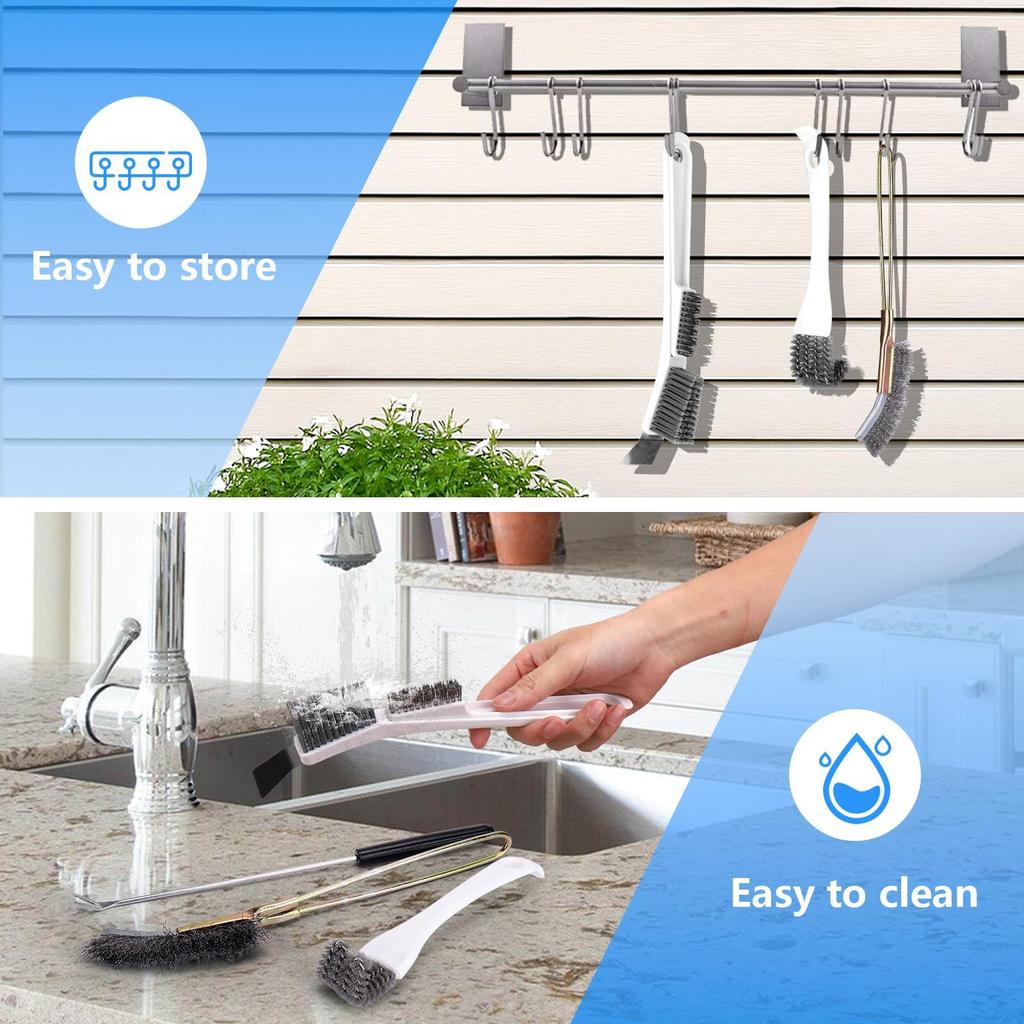 Bird Cleaning Brush Kit for and Cages, Bird Feces Cleaner Tool