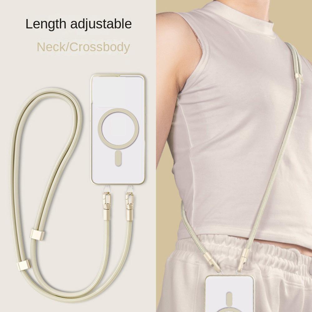 Adjustment Mobile Phone Lanyard Double Buckle Phone Neck Straps  Hanging Ornaments