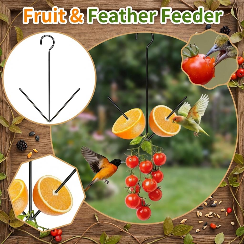 Hanging Fruit Bird Feeder