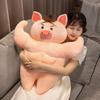 Großes Muskel-Schwein Plüschtiere Gefüllte Muskel-Schwein Puppe Freund Umarmbares Kissen Freundin Geburtstagsgeschenk 55/70cm