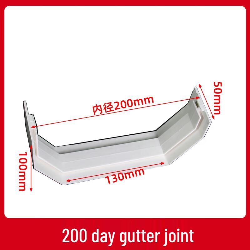 ПВХ квадратный соединитель желоба LANGZHIWEN