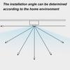 Retractable Laundry Line 9Ft Stainless Steel Indoor Clothes Line Non-Sagging Adjustable Rope for Drying Home Apartment Hotel