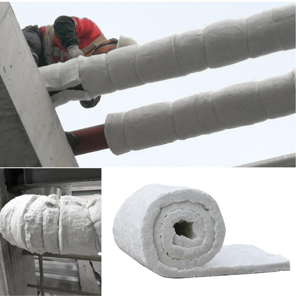 High Temperature Ceramic Fiber Blanket, 1260°C(2300°F) Fireproof Refractory Insulation Blanket