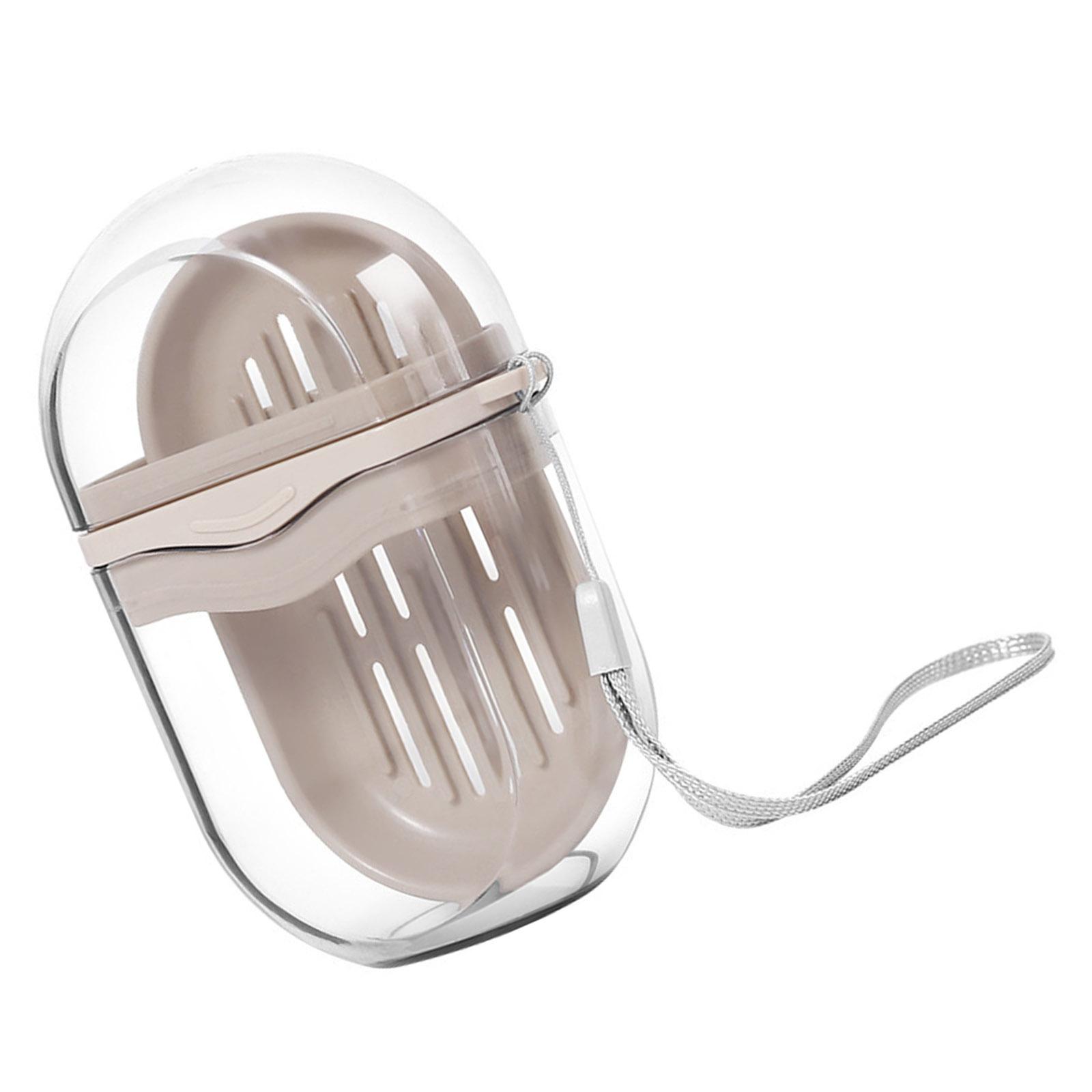 

Дорожная мыльница-контейнер для мыла, мыльницы с герметичной крышкой и функцией слива воды для продления срока службы мыла