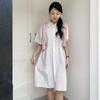 New Arrivals Open Run Women Simple Color Midi Dress
