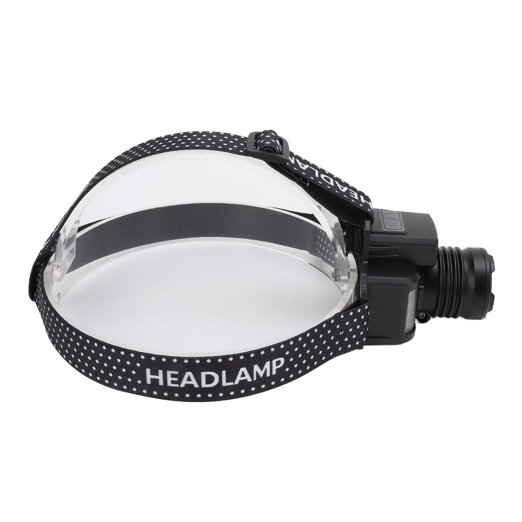 30W LED Headlamp Rechargeable Water Resistant Super Bright White Laser LED Zoomable Headlamp with