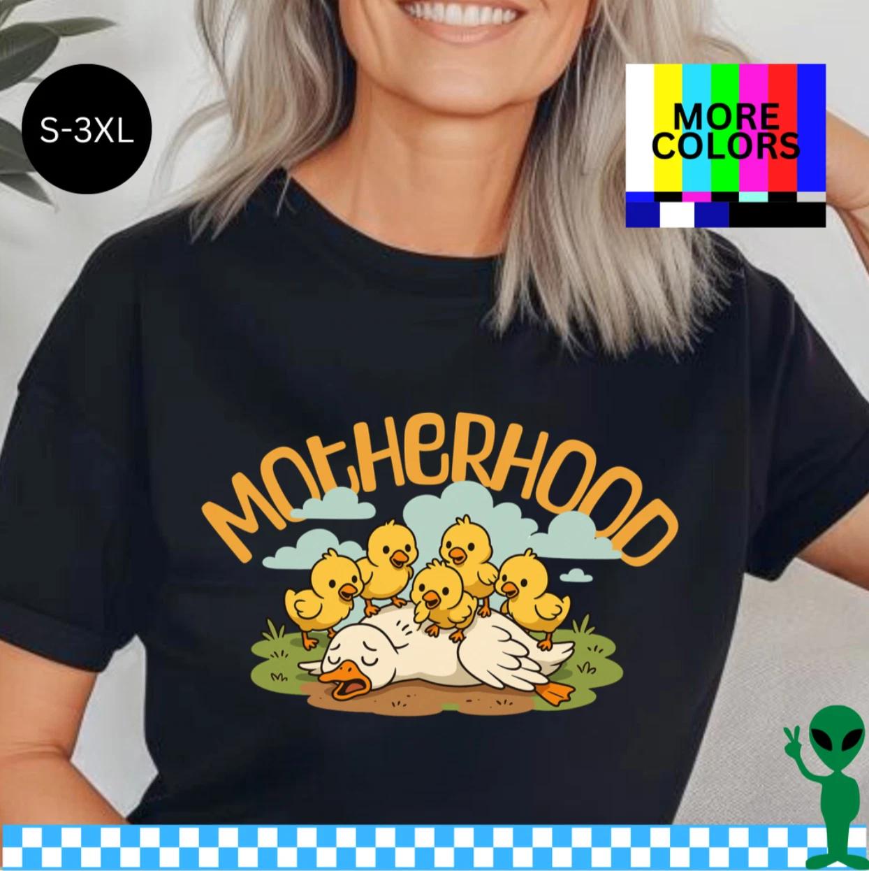 Motherhood Mother Goose Shirt S-3XL Unisex Short-Sleeve L