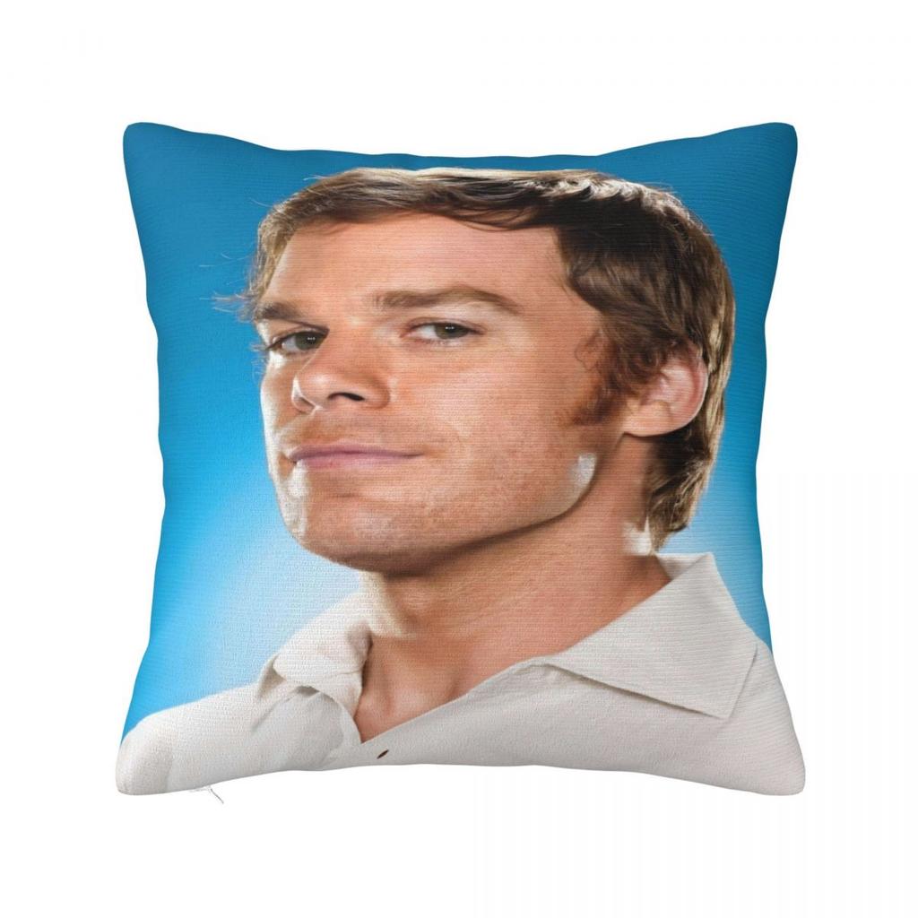 Dexter Morgan Pillow Case Cushion Cover Square Graphic Pillow Cover Funny Pillowcases For Chair Sofa Home Decoration