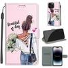 Butterfly Wallet Flip Case For Redmi Note 13 Pro 12 Turbo 12R 12S 13C 12C A3 Xiaomi Poco M6 Pro X6 X5 Leather Card Slot Cover