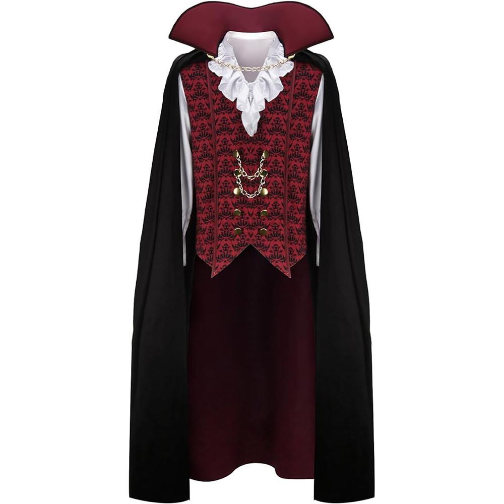 Dracula Flow Vampire Prince Cosplay Costume For Halloween Party And Themed Events