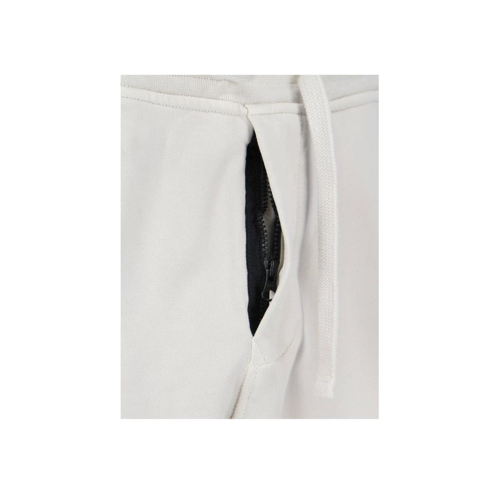 Stone Island Logo Drawstring Cuffed Casual Pants Men pants Beige K1S156200644S0051-V0095