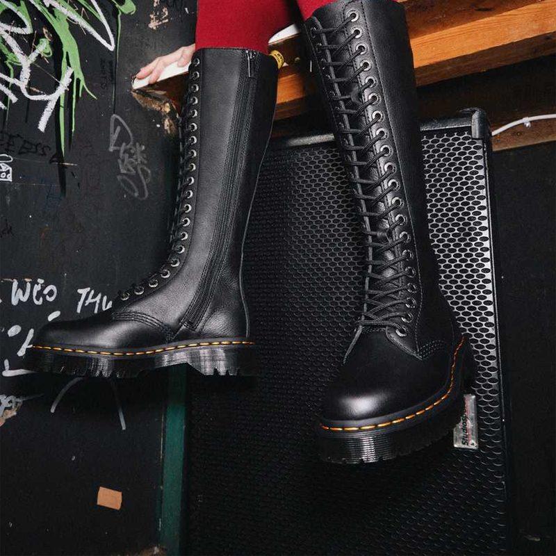 Dott. Stivali alti al ginocchio da donna Dr. Martens 1B60 Bex 27016001