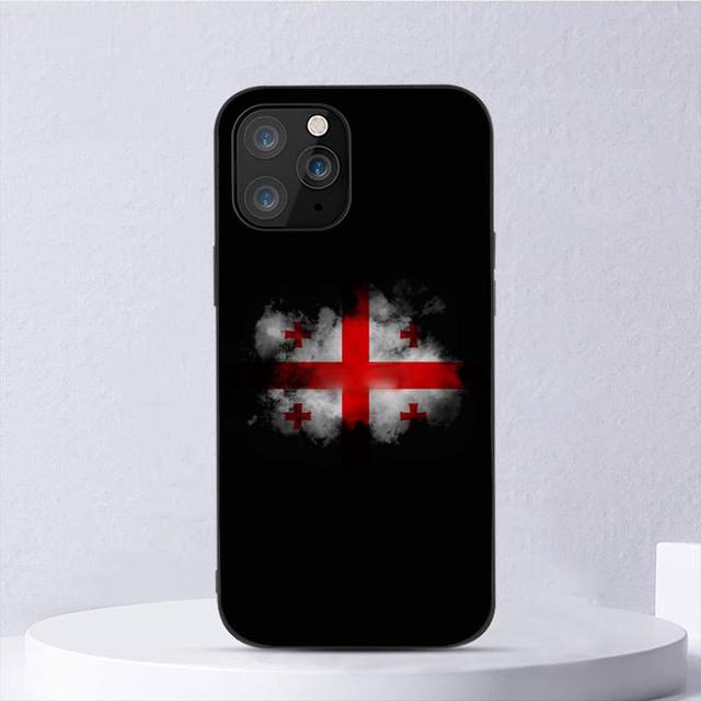 

Чехол для телефона с флагом Грузии для Iphone 11 12 Mini 13 14 Pro Xs Max X 8 7 6s Plus 5 Se Xr Shell iPhone12