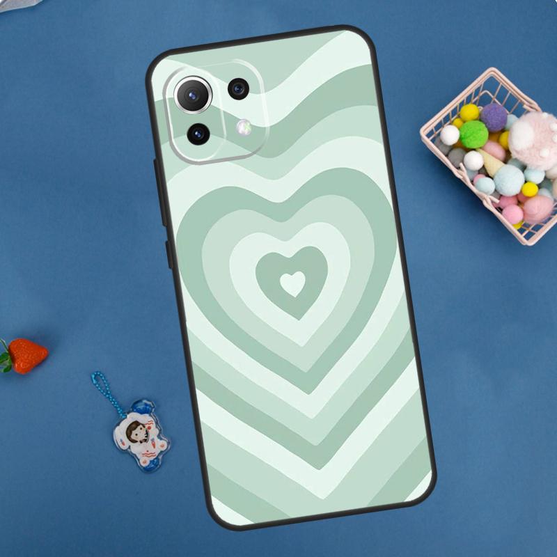 Bunte Herzkreis Liebe Hülle Für Xiaomi 15 Ultra 13 14 11T 12T 13T 14T Pro POCO X7 Pro F5 F6 M6 X3 X5 X6 Pro Hülle