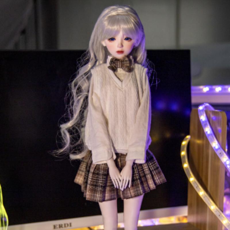 Vêtements de Poupée Sexuelle 40cm Poupée 1/4 Robe JK Jupe Tenues de Mode Vêtements Sexy Pour Poupée Sexuelle Jouet Sexuel pour Adulte (Seulement les vêtements)