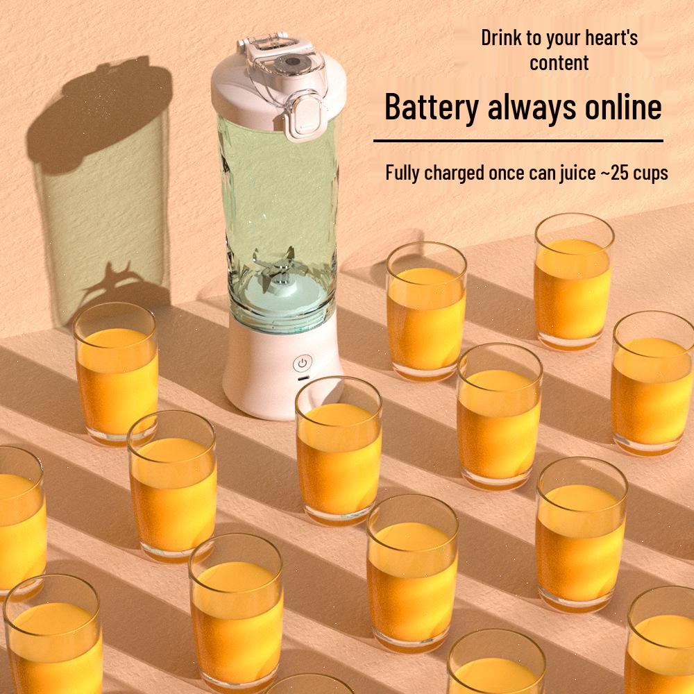 High-Speed Portable USB Juicer Cup - Large Capacity Electric Blender