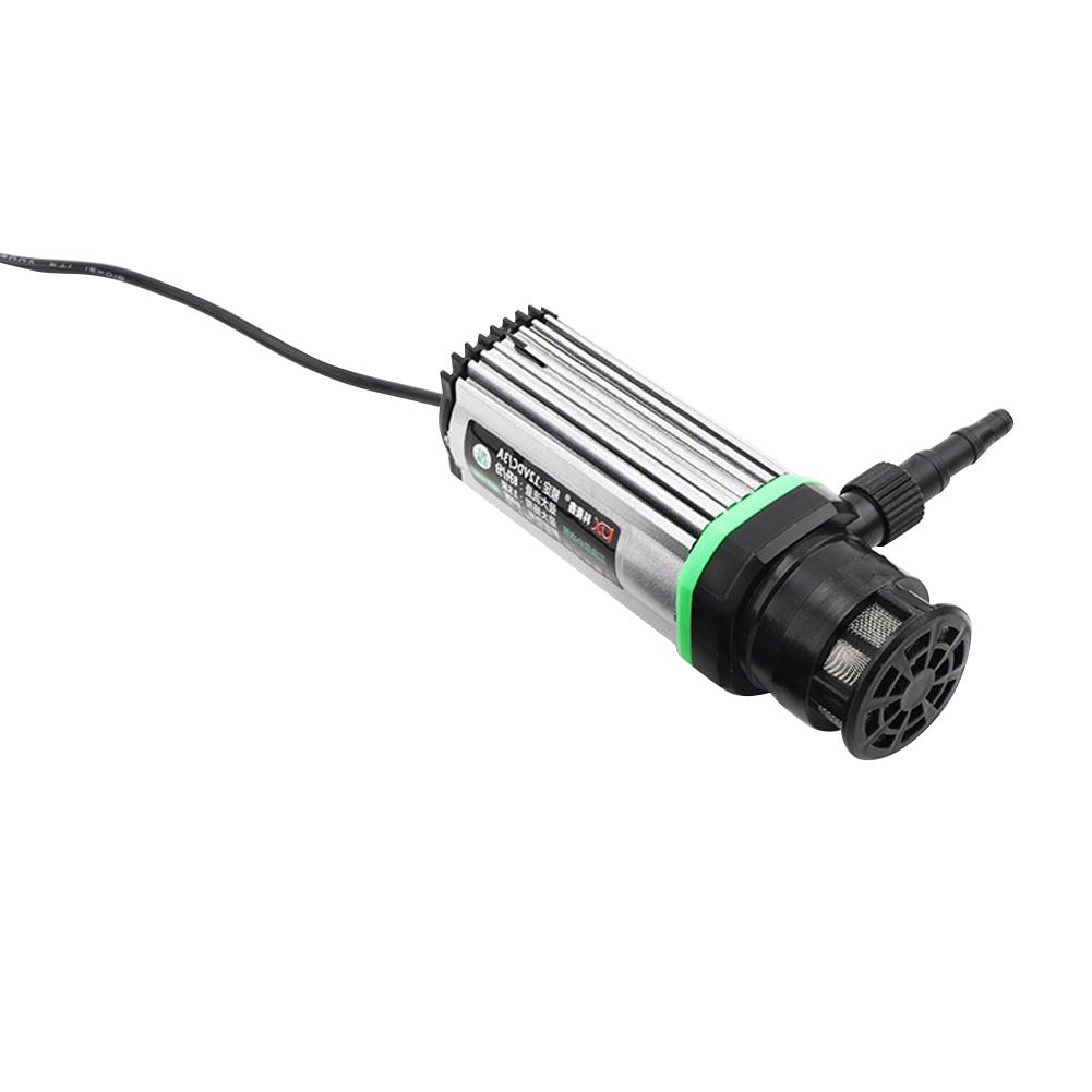 DC 12V Submersible Water Pump Water Flow Speed Adjustable Self-priming Water Pump for Slotting/Cutting/Water Drilling Machine