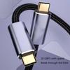 Type C Extension Cable USB3.2 100W 20Gbps 8k 60hz Male To Male Type C Adapter for   Learning