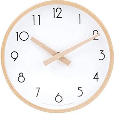 This Wall Clock Features Wooden Hands and the Warmth of 21cm and a Quiet and Making It a Perfect Addition To Any Perfect for Any Enver Bentwood.