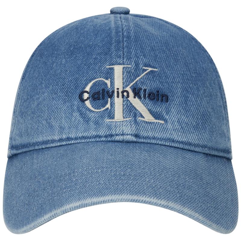 Джинсовая бейсболка Calvin Klein Jeans с вышивкой One Size