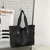 Waterproof Male Tote Bag Large Capacity Nylon Duffle Bag Zipper Men Shoulder Bag  Streetwear