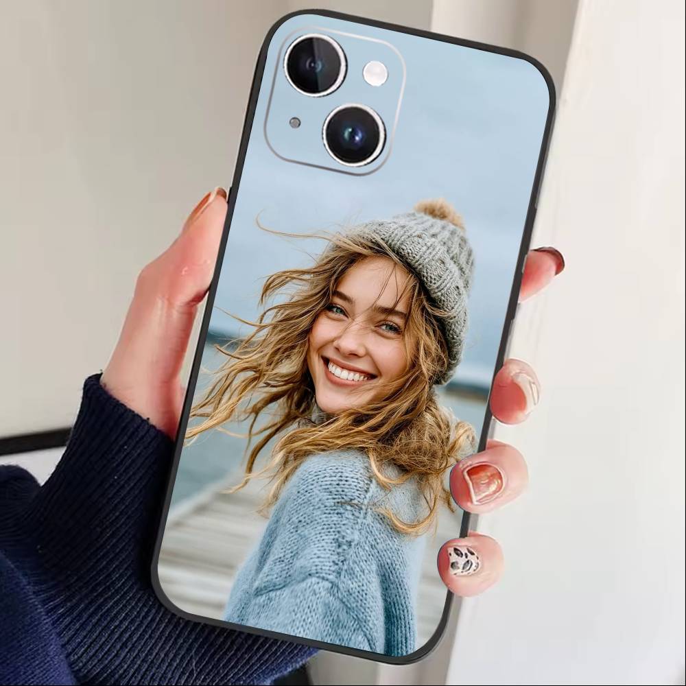 Miss Germany D-JasminSchmid Phone Case For iPhone17,16,15,14,13,12 Plus,Max Soft Silicone Black Cover