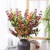 Multicolor Christmas Berry Branches 70cm Simulation Red Berries  For Christmas