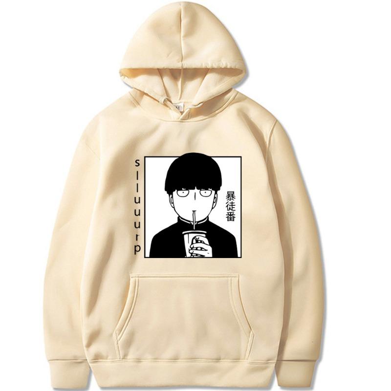 Mob Psycho Japanese Animation Autumn Men's Hoodie Sweatshirt Men Womnen Fashion Design Pullover Men's Fleece Hoodies