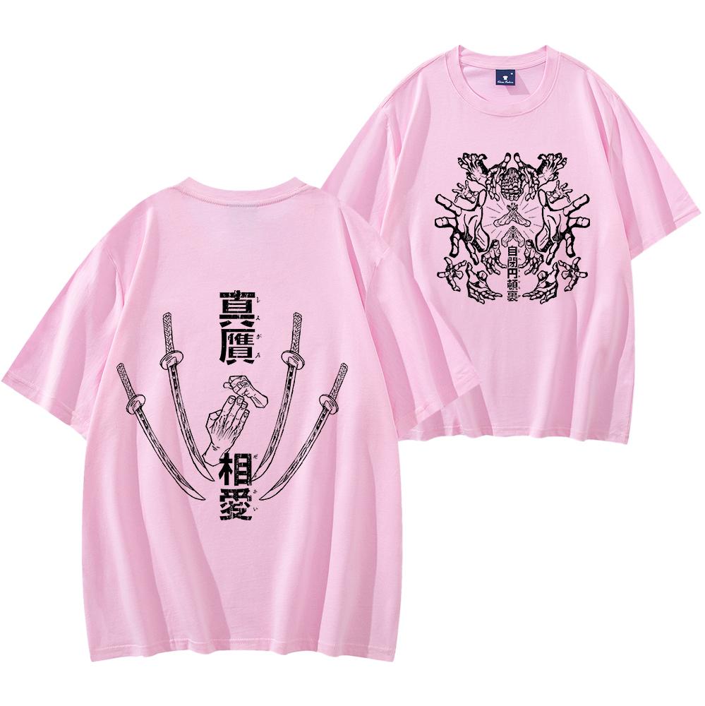 Anime Domain Expansion T-Shirt Men Women Short Sleeve Streetwear Hip Hop Tops Y2K Clothes Unisex Anime Shirt Men Casual Tees