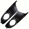 2pcs Front Bumper Left & Right Fog Lamp Light Cover for Golf for MK6 10-14, Automotive Accessories,