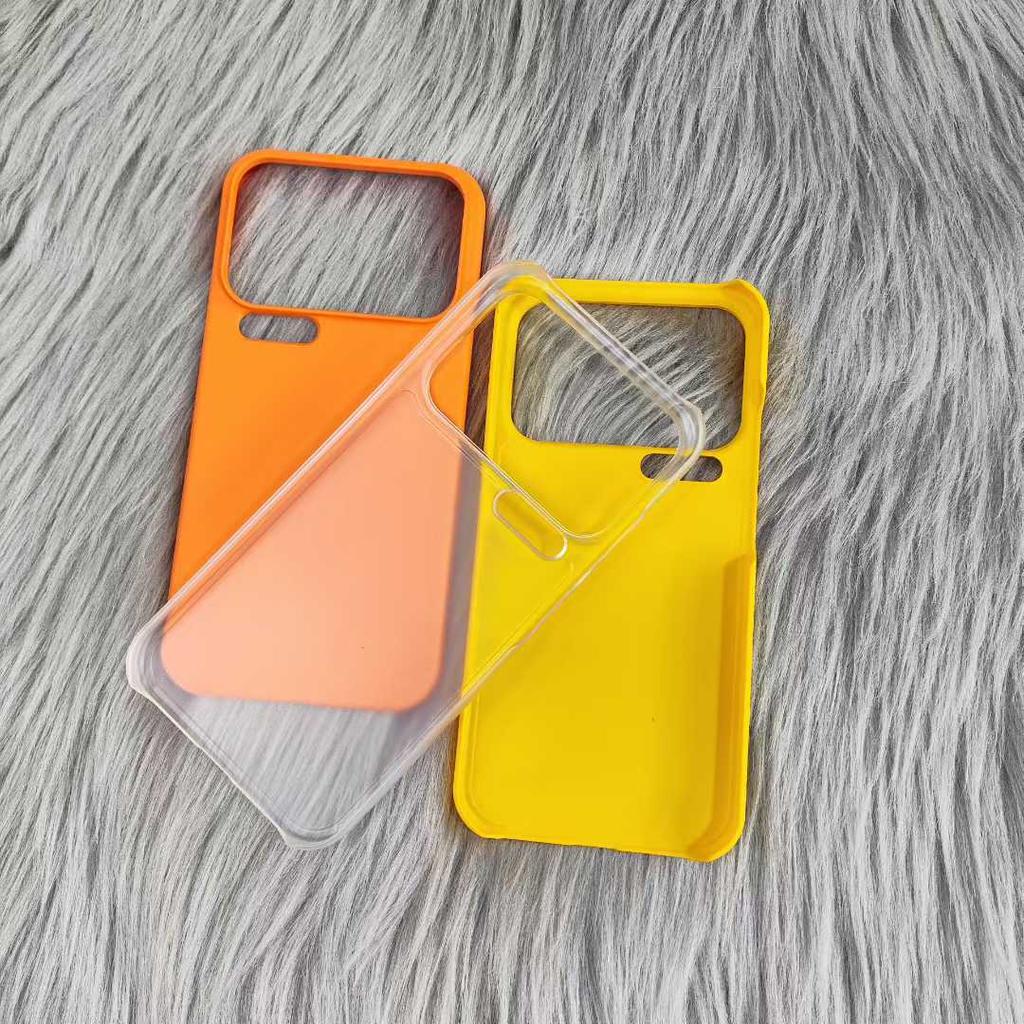 Xiaomi 17 6.3" 17 pro 6.3" 17 pro max 6.9 inç İçin Basit Ultra İnce Mat Sert Telefon Kılıfı Parmak İzi Bırakmayan PC Arka Kılıf Kapağı