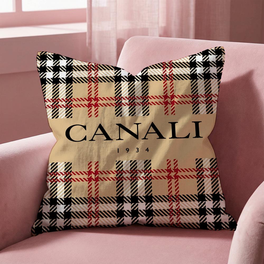 Cclassic C-Canali Cushion Cover Multi-Scene Pillow Cover for Home & Car - Reversible, Soft & Durable for Daily Use