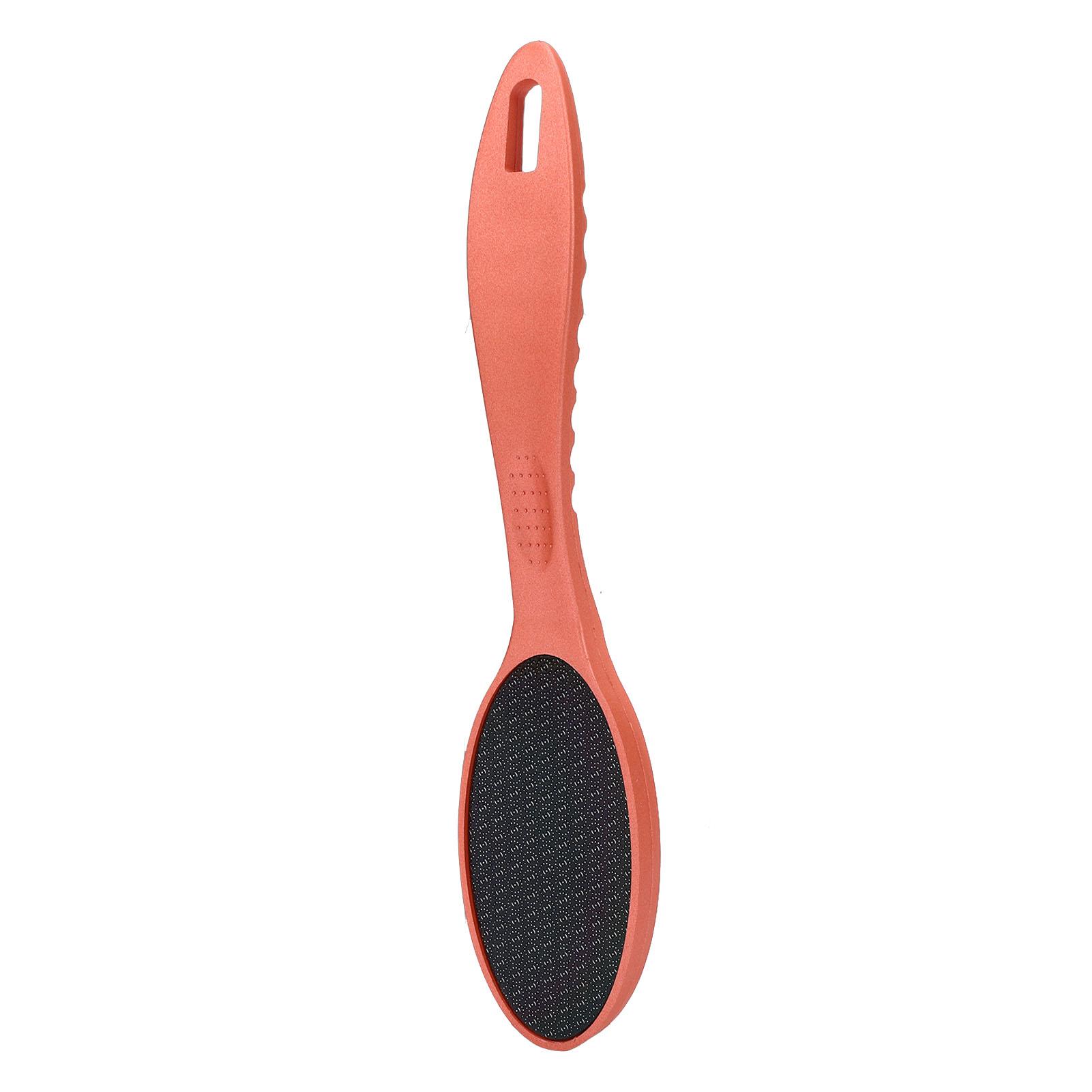 

Foot File Callus Remover Double Sided Dead Skin Remover Foot File Gentle Exfoliation Heel Scraper Iron Red Color