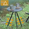 Camping Rundtisch Outdoor Tourist Tragbar Faltbar Leicht Aluminiumlegierung Selbsthebender Tisch Outdoor Zubehör