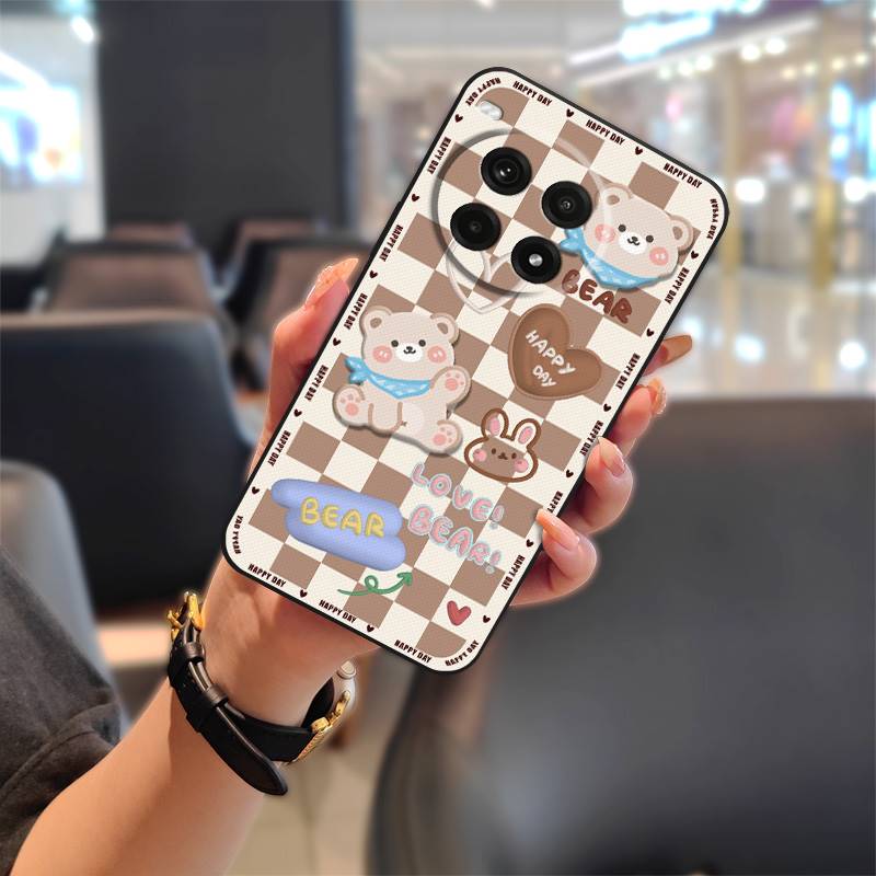 Silicone Fashion Design Phone Case For OnePlus Ace3 Pro/1+Ace3 Pro Protective Durable Anti-knock Dirt-resistant TPU Cute