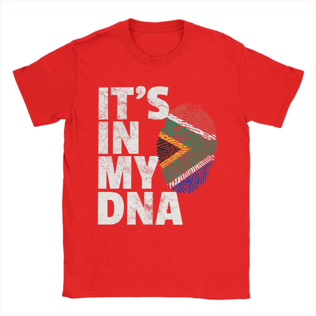 Unisex Unisexs T Shirt ITS IN MY DNA South Africa African Flag National TShirts Trendy Cool Summer Tee Shirt Clothing Gift Idea