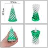 New Impossible Pyramid Passthrough 3D Printed Fidget Toy Christmas Hat Christmas Tree Fidget Toys