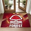 Nottingham Forest Design Kristall-Samt-Teppich Weich Dekorative Matte für Schlafzimmer Eingang