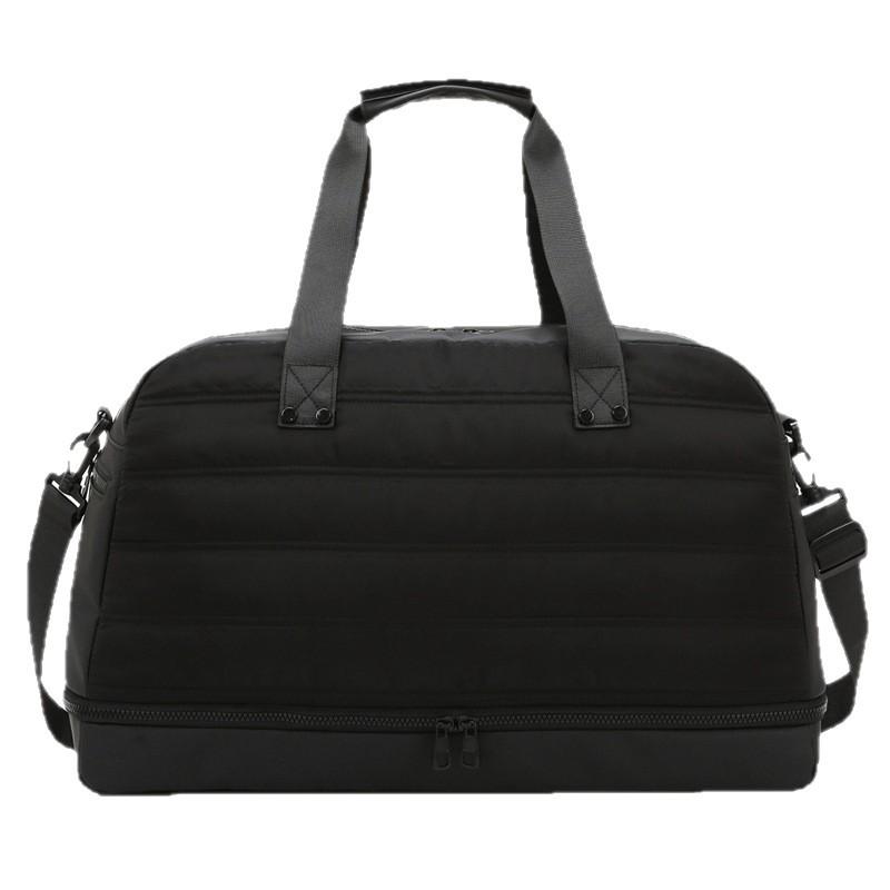 Fitness bag, the same dry and wet separation yoga bag for men and women, large-capacity short-distance travel bag, expandable luggage bag