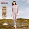 Hodohome Women's 280g Thermal Underwear Set with Cashmere Blend & Antibacterial Properties